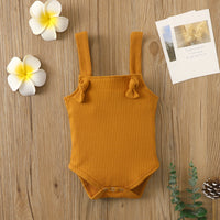 Cotton Baby Pit Strap Romper — image 2