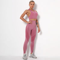 Quick-Dry Sports Bra and Pants Set — image 2