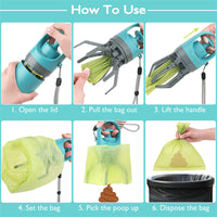 Portable Dog Poop Scooper with Bag Dispenser — image 7