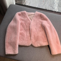 Short Faux Fur Jacket — image 8