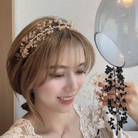 Crystal Retro Bridal Headband — image 4