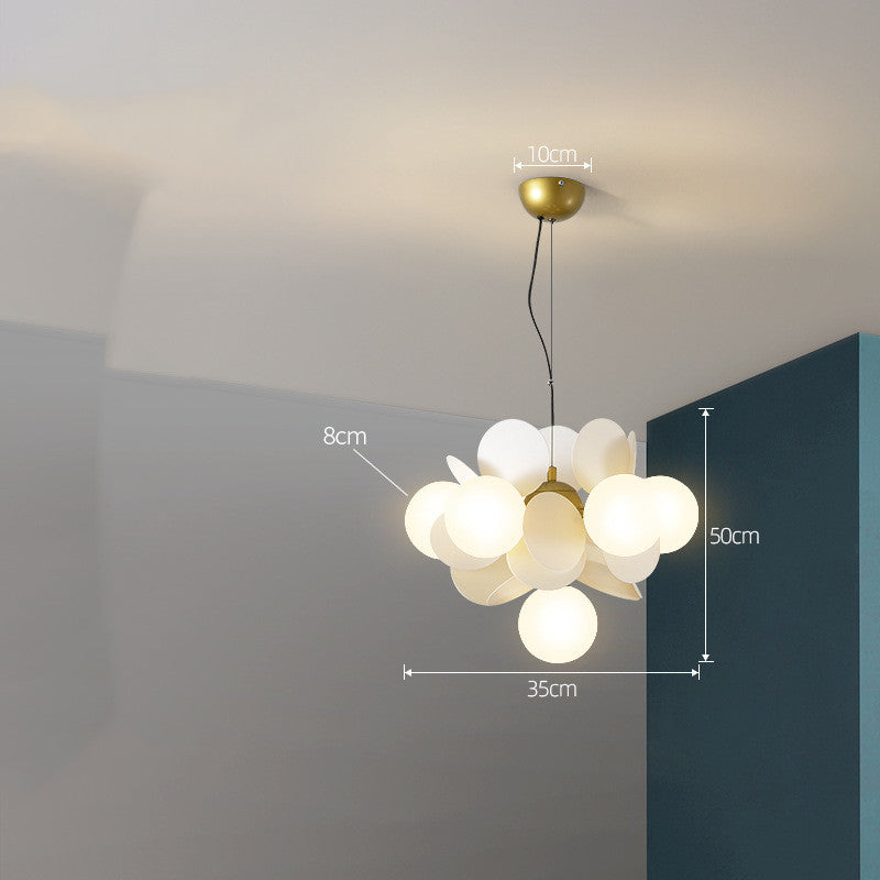 Modern Nordic Glass Chandelier — image 11