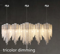 Tassel Aluminum Chain LED Chandelier — image 5