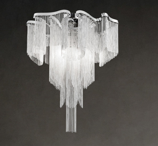 Tassel Aluminum Chain Ceiling Light — image 4