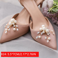 Rhinestone Wedding Shoe Buckle Set — image 8