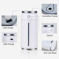 220ml Mini USB Car Humidifier — image 3