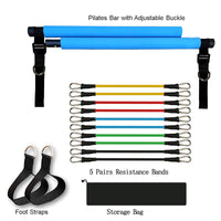 Portable Pilates Bar Resistance Band Set — image 7