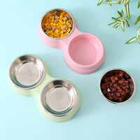 Double Stainless Steel Pet Bowls — image 4