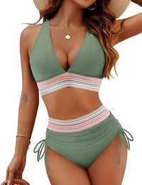 High-Waist Split Bikini Set — image 6