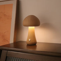 Wooden Mushroom LED Night Light — image 7