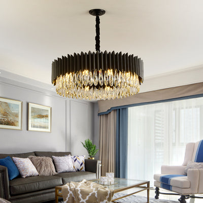 Black Crystal Chandelier