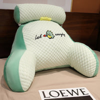 Fluffy Triangle Reading Pillow Backrest — image 5