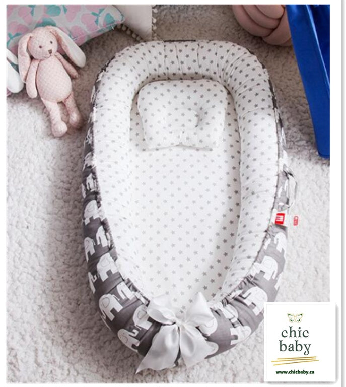 Portable Cotton Baby Travel Bed — image 3