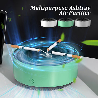 Battery-Powered Air Purifying Ashtray