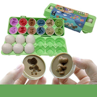 Montessori Shape Matching Egg Toy Set — image 5