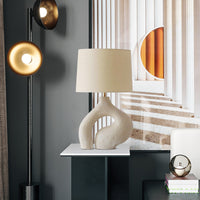 Modern Fabric Shade Table Lamp — image 4