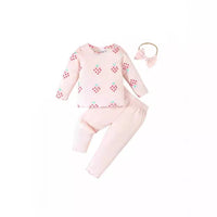 Infant Three-Piece Printed Outfit Set — image 5