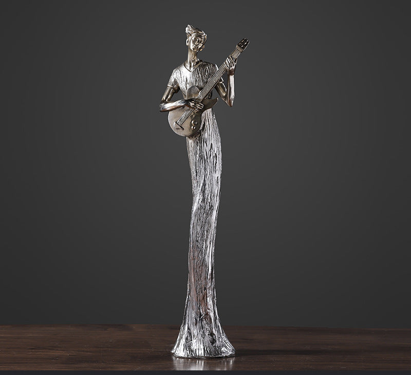 Light Luxury Resin Guitar Figurine — image 6