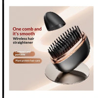 Mini USB Rechargeable Hair Straightener Comb — image 3