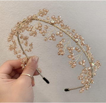 Crystal Retro Bridal Headband — image 2
