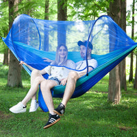Quick-Open Hammock with Mosquito Net