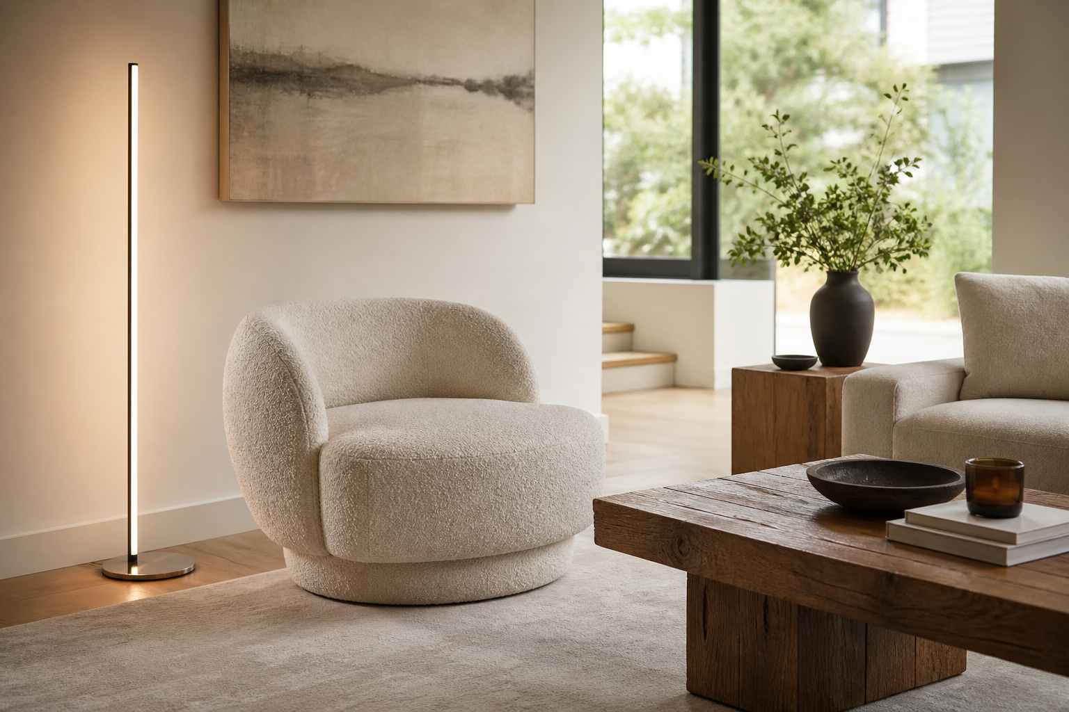 A calmer living room, all in one cart